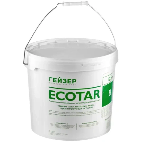 Засыпка Ecotar В для Гейзер ведро 12.5 л ГЕЙЗЕР Ecotar B