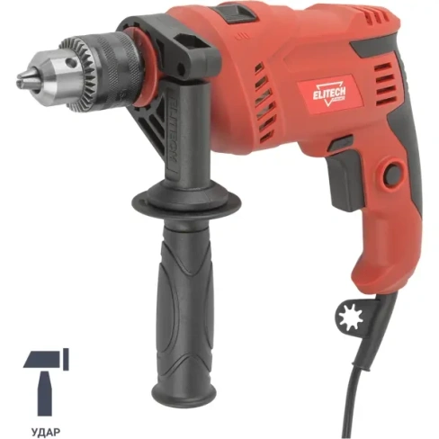 Дрель ударная Elitech ДУ 600РЭ 600 Вт ELITECH