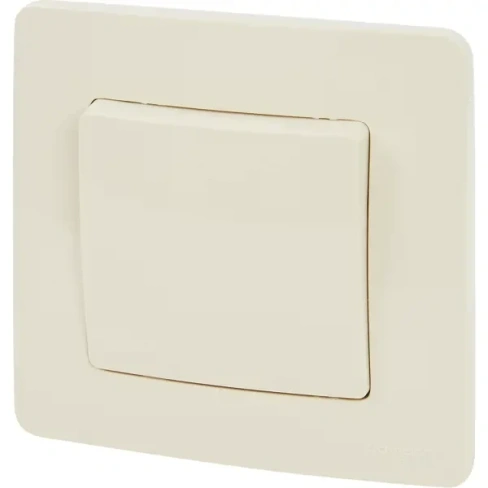 488710351 Выключатель встраиваемый Schneider Electric Blanca 1 клавиша цвет бежевый SCHNEIDER ELECTRIC Blanca Выключатель