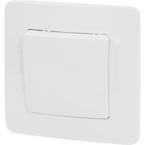 Переключатель встраиваемый Schneider Electric Blanca 1 клавиша цвет белый SCHNEIDER ELECTRIC Blanca Переключатель