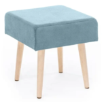 Банкетка домашняя Seasons 35x35x37.5 см цвет бирюзовый BISK