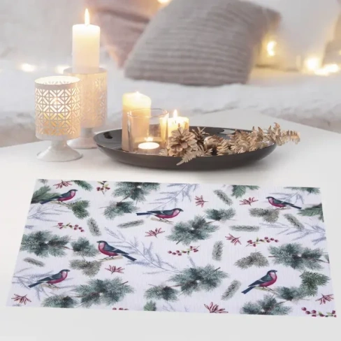 488716646 Салфетка 30x45 см Птицы-1 зеленая REMILING HOUSEHOLD