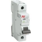 Автоматический выключатель EKF Averes AV-6 1P C25 А 6 кА mcb6-1-25C-av