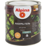 Лазурь-гель для дерева Alpina орех 2.5 л ALPINA
