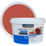 Эмаль Luxens акриловая цвет коралловый 2.5 кг LUXENS нет