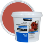 Эмаль Luxens акриловая цвет коралловый 0.9 кг LUXENS нет