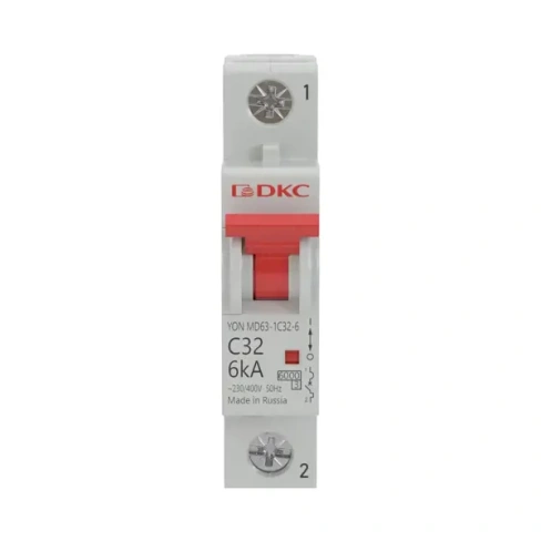 Автоматический выключатель DKC YON MD63 1P C32 А 6 кА