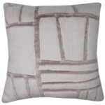 Подушка Stone 45x45 см цвет бежевый LINEN WAY Дизайнерский Подушка декоративная