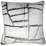 Подушка Stone 45x45 см цвет серый LINEN WAY Дизайнерский Подушка декоративная