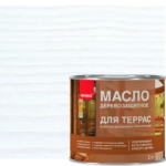 Защитное масло для террас Neomid цвет белый 2.5 л NEOMID