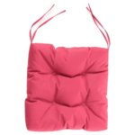 Подушка для стула Туба-Дуба Дачные Посиделки ПДП001 40x40 см цвет вишнёвый ТУБА-ДУБА Дачные посиделки Мод. - Арт. изд. П