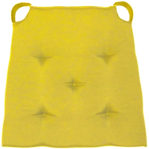 488725118 Сидушка Pharell 40/35x40 см цвет желтый Banana 4 INSPIRE Декоративная подушка Нео-классика