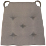 Сидушка Pharell 40/35x40 см цвет серо-коричневый Fossil 3 INSPIRE Декоративная подушка Нео-классика