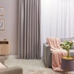Штора со скрытыми петлями Dubbo 200x280 см цвет серый Granit INSPIRE DUBBO GRANIT