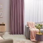 Штора со скрытыми петлями Dubbo 200x280 см цвет фиолетовый Bohemia INSPIRE BOHEMIA DUBBO