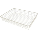 Корзина для стеллажной рамы Larvij 55x41x8 см цвет бежевый LARVIJ