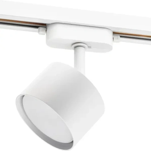 488726809 Трековый светильник спот поворотный Ritter Artline 85x55мм под лампу GX53 до 4м² металл цвет белый RITTER Artline 59857