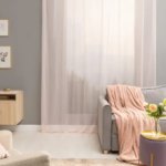 Тюль на ленте Inspire Polyone 300x280 см цвет розовый Kiss 5 INSPIRE