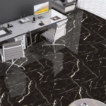 Керамогранит Arcadia Ceramica Black Spinder 60x60 см 1.44 м² глянцевый цвет черный ARCADIA CERAMICA