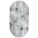 Ковер полиэстер Inspire Breeze 5473А 80x150 см овальный цвет светло-серый INSPIRE Inspire Breeze Напольное покрытие