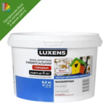 Эмаль Luxens глянцевая цвет прозрачный 2 кг LUXENS Нет