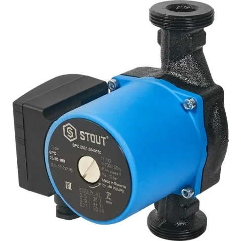 Насос циркуляционный Stout 25-40 180 мм STOUT