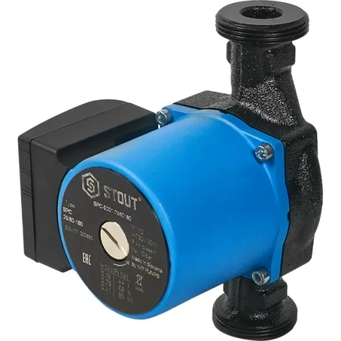 Насос циркуляционный Stout 25-60 180 мм STOUT