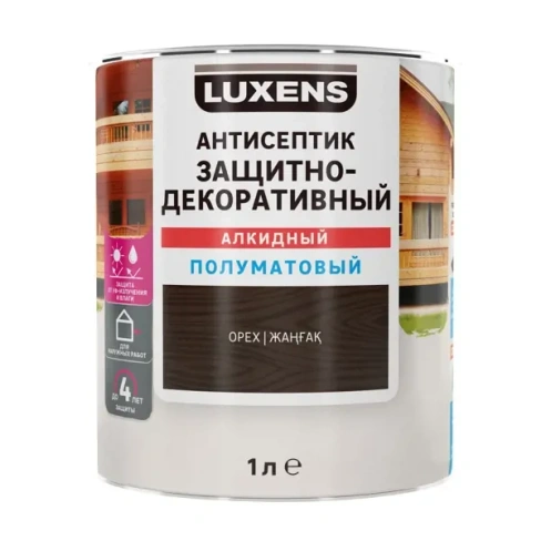 Антисептик Luxens полуматовый орех 1 л LUXENS