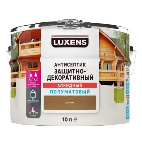 Антисептик Luxens полуматовый дуб 10 л LUXENS