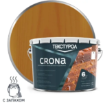 Антисептик Текстурол Crona полуглянцевый тик 10 л ТЕКСТУРОЛ