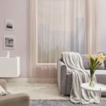 Тюль на ленте Leopar 300x280 см геометрия цвет кофейный MIAMOZA