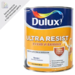 Краска для стен кухни и ванны Dulux Ultra Resist белая база BW 1 л DULUX