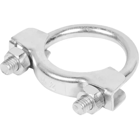 Хомут с винтовым креплением М8 2 1/2" 80х80 мм