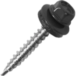 Саморезы кровельные с буром Daxmer оцинкованные 4.8x35 100 шт. цвет серый DAXMER