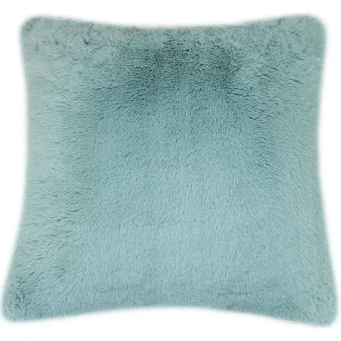 488729633 Подушка Swanny 45x45 см цвет бирюзовый Aqua 6 INSPIRE Декоративная подушка Нео-классика