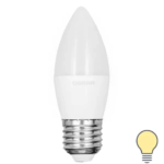 Лампа светодиодная Osram свеча 7Вт 600Лм E27 теплый белый свет OSRAM Лам LED OSRAM свеча 7Вт