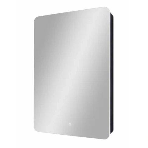 Шкаф зеркальный подвесной Perfect с подсветкой 56x85 см цвет черный Perfect Black LED Perfect black Led 560х8