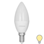 Лампа светодиодная Osram свеча 7Вт 600Лм E14 теплый белый свет OSRAM Лам LED OSRAM свеча 7Вт