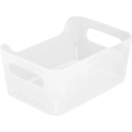Корзинка для хранения Scandi 170x120x75 мм 1.2 л полипропилен цвет прозрачный Phibo КОРЗИНКА УНИВЕРСАЛЬНАЯ