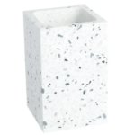 Стакан для зубных щеток Fixsen Blanco FX-201-3 полирезин цвет белый FIXSEN BLANCO Blanco FX-201-3