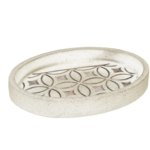 Мыльница Fixsen Rich FX-251-4 полирезин цвет белый с золотом FIXSEN FX-251-4 RICH