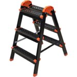 Стремянка-табурет стальная Zalger 9901-03Ч 3 ступени