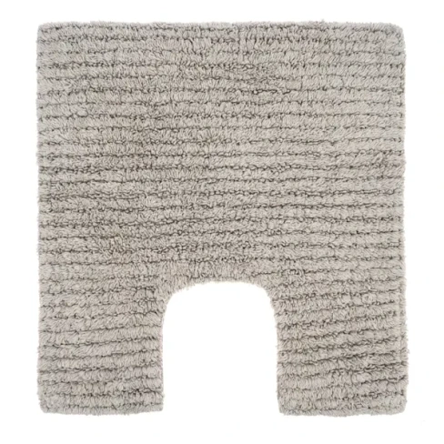 Коврик для туалета Willow Gray 45х45 см хлопок цвет серый - Willow