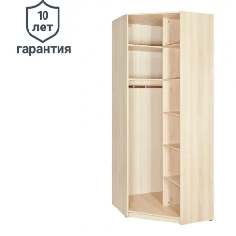 Каркас углового шкафа Лион 98.2x232.2x85.2 см ЛДСП цвет дуб комано Угловой корпус для шкафа