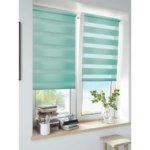 Штора рулонная день-ночь Inspire Peter 50x160 см бирюза INSPIRE Peter SD02019040/101