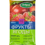 Удобрение Добрая сила Фрукты-Ягоды 0.9 кг