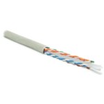 Кабель UTP C6 23 AWG LSZH 1 м HYPERLINE витая пара 6 кат. LSZH