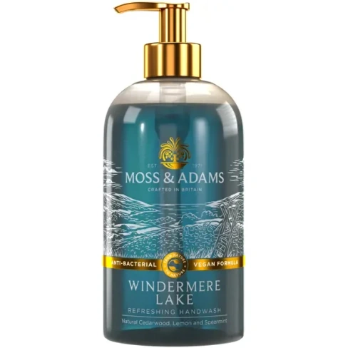 Жидкое мыло Moss & Adams Озеро Уиндермир 0.5 л MOSS & ADAMS ЖИДКОЕ МЫЛО "Озеро Уиндермир"