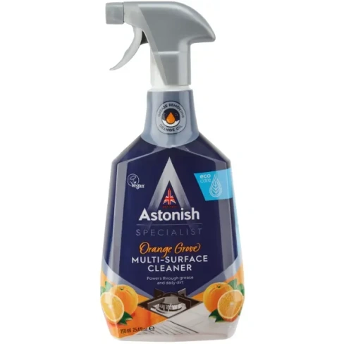 Мультиочиститель универсальный Astonish 750 мл ASTONISH МУЛЬТИОЧИСТИТЕЛЬ "Апельсиновая роща"