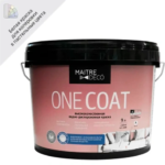 Краска для интерьера Maitre Deco One Coat белая база А 9 л MAITRE DECO